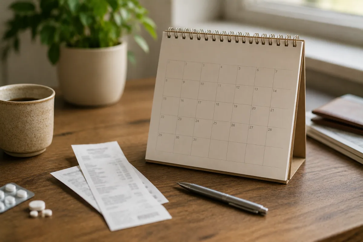 Pregnancy medication exposure timeline