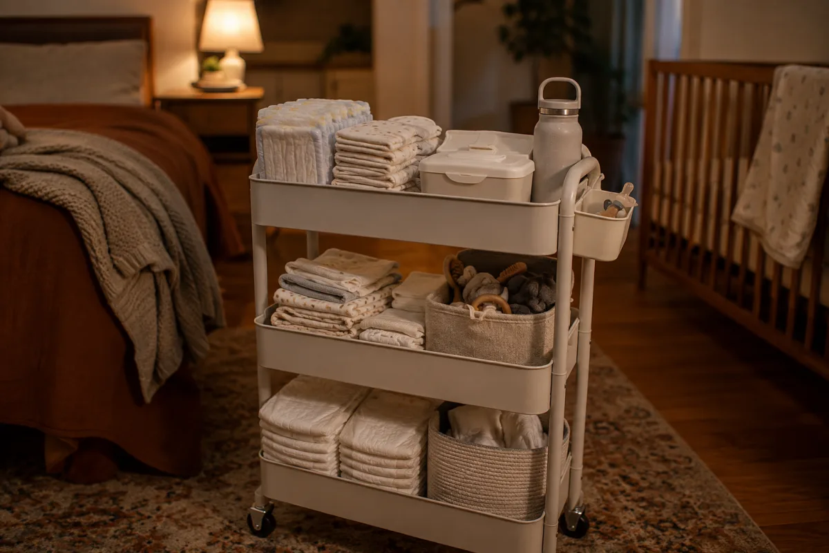 Newborn night care station