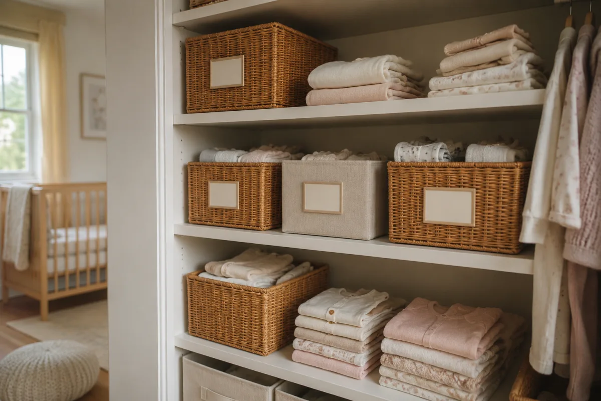 Apartment baby storage
