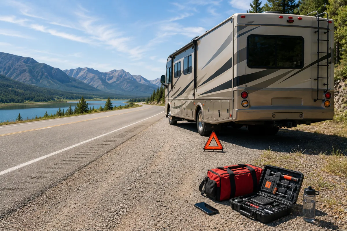RV roadside assistance planning