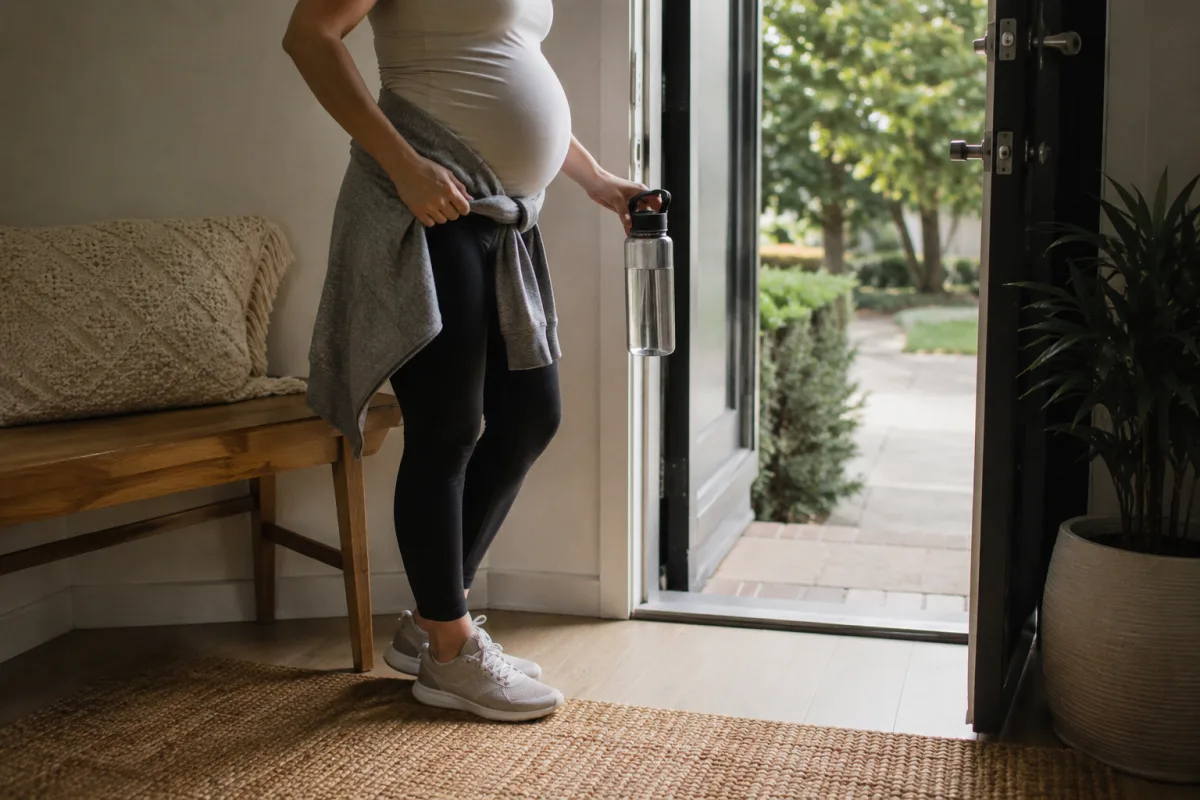 Moderate pregnancy exercise
