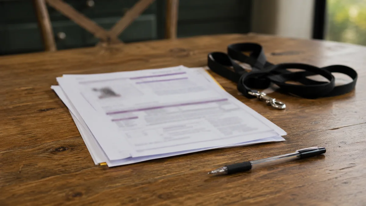 Schipperke health testing paperwork