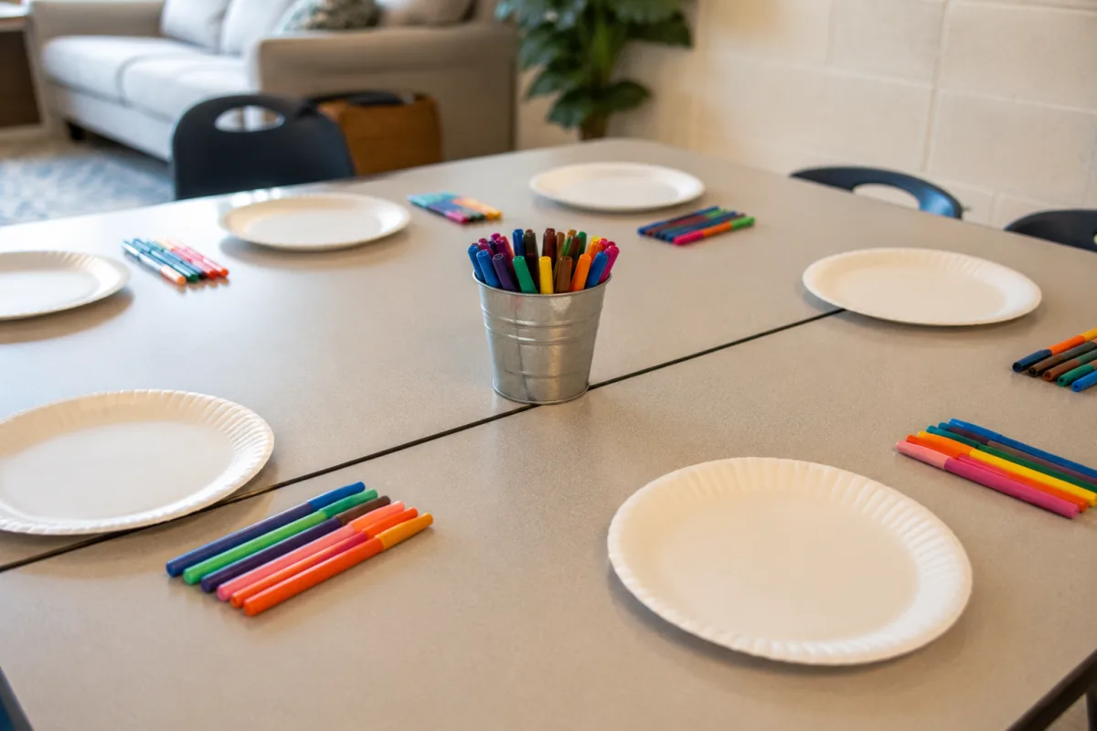 Self-esteem values plate activity