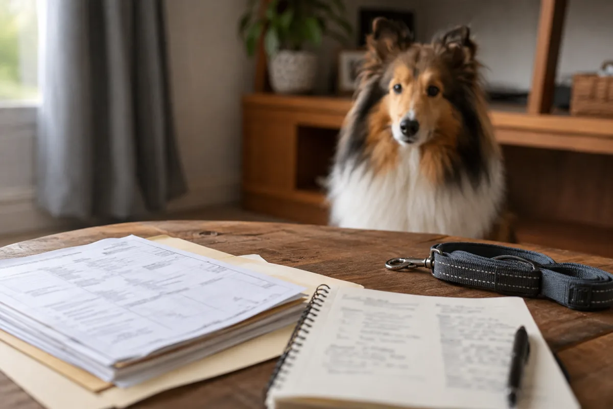 Shetland Sheepdog health records and breeder notes