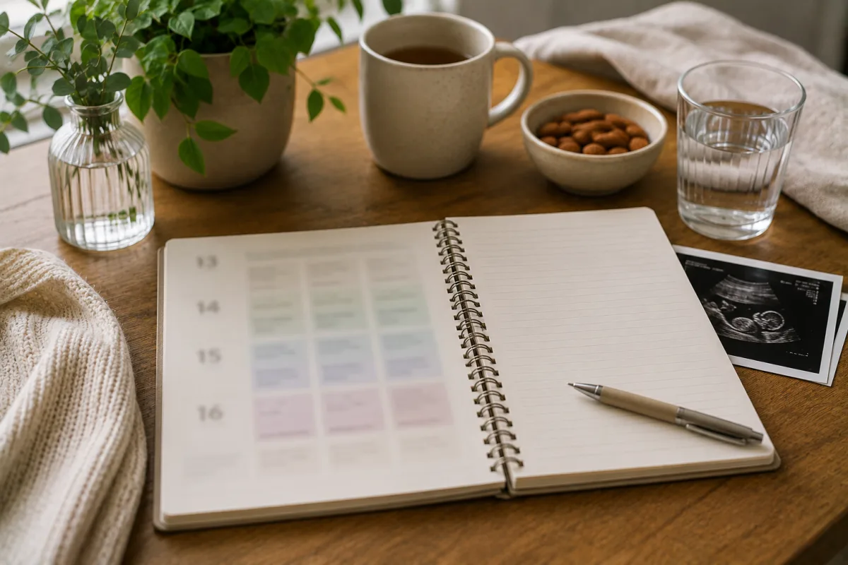 Fourth month pregnancy notes