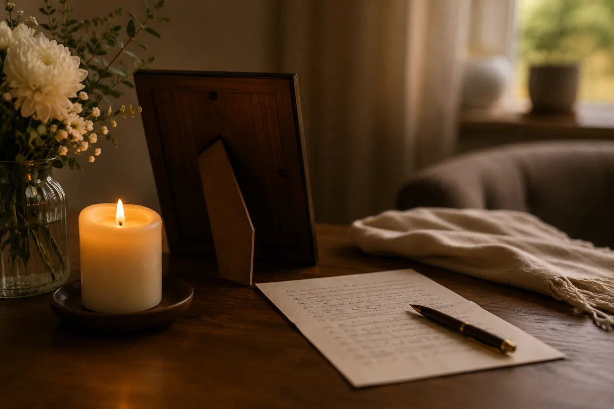 Private grief ritual