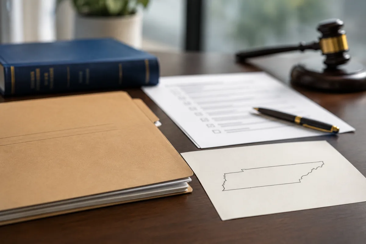 Tennessee probate county filing checklist