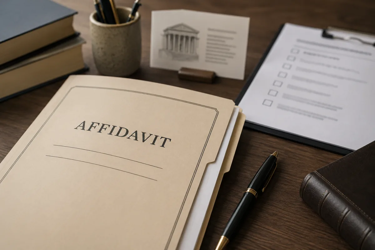 Small estate probate documents in Tennessee