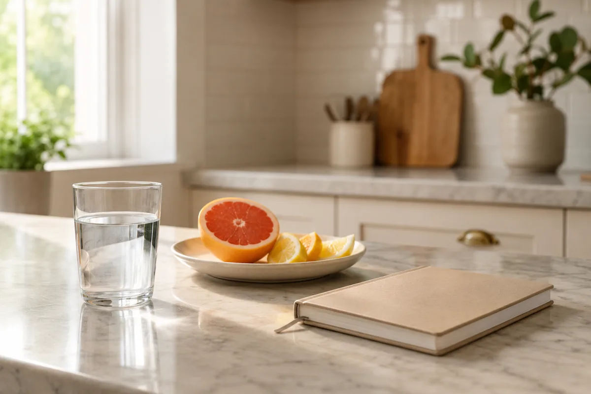 Water for hydration and mood