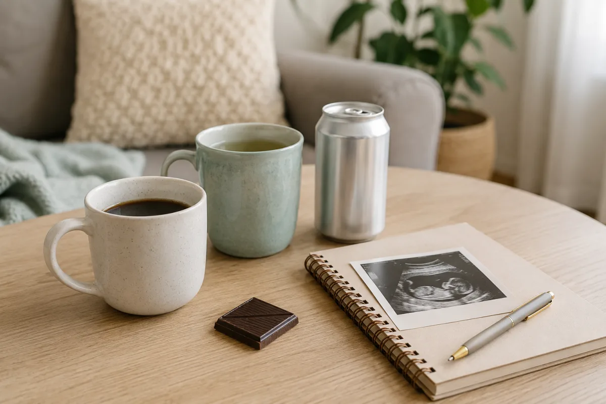 Caffeine sources during pregnancy
