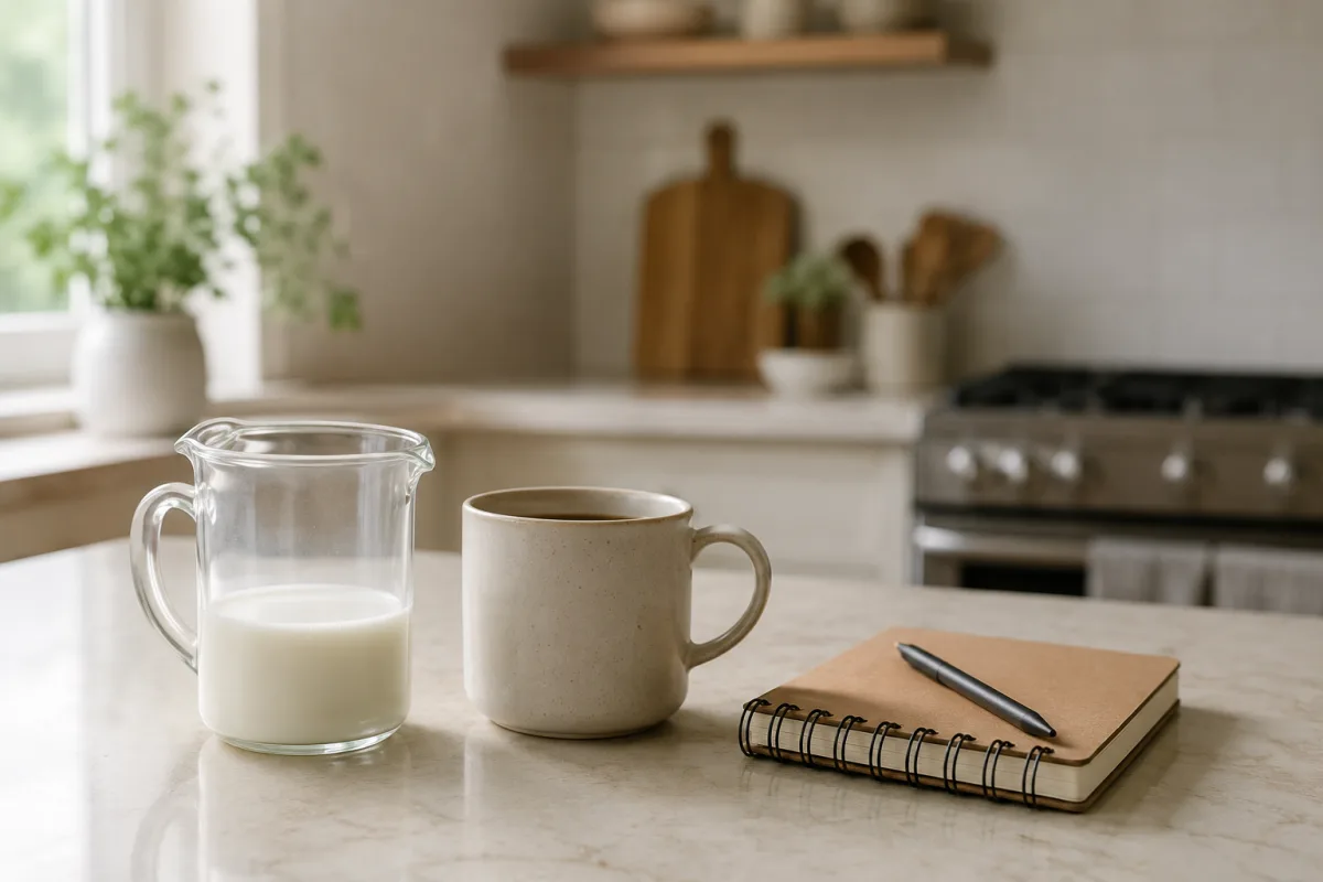 Measuring coffee during pregnancy