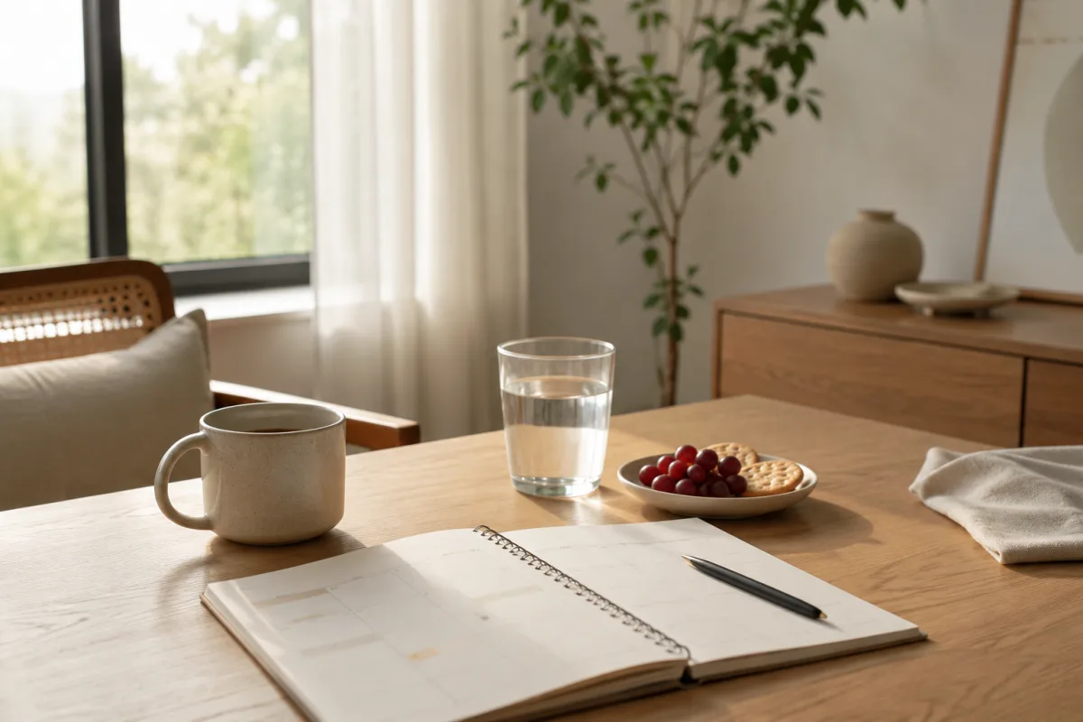 Half caf coffee plan for pregnancy