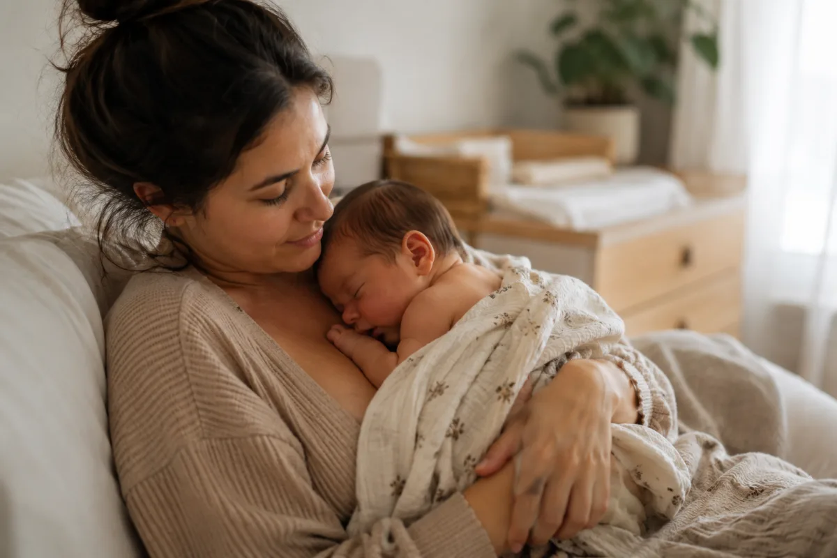 safe newborn skin to skin