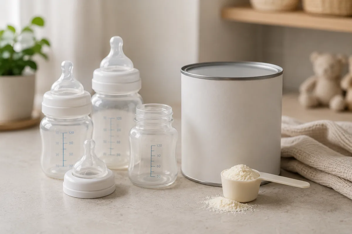 safe newborn formula preparation