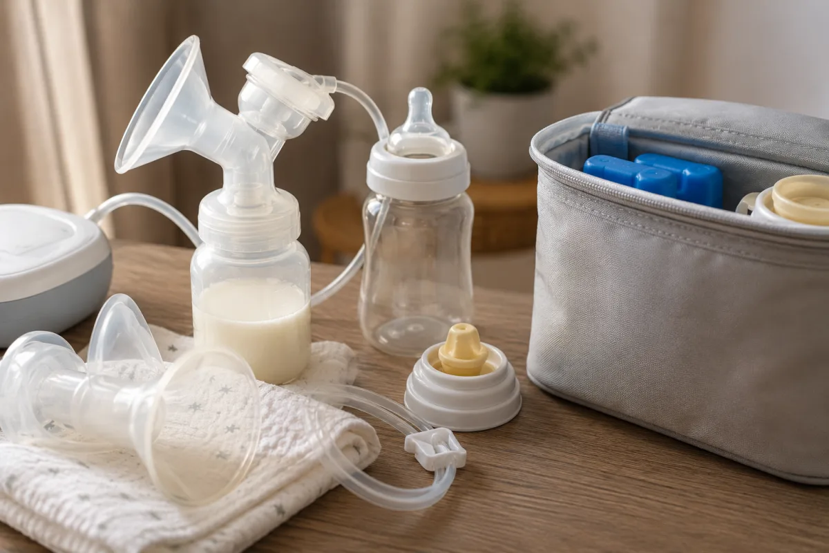 combination feeding setup