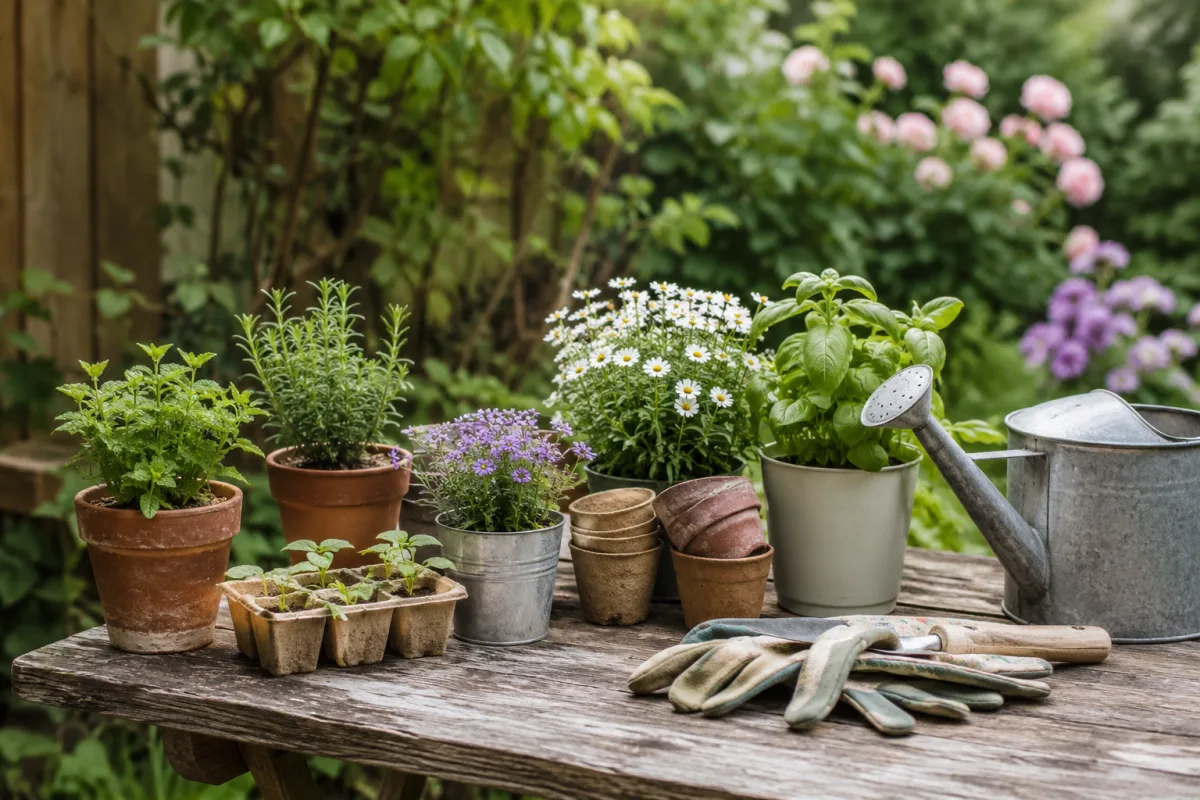 Gardening attention rest