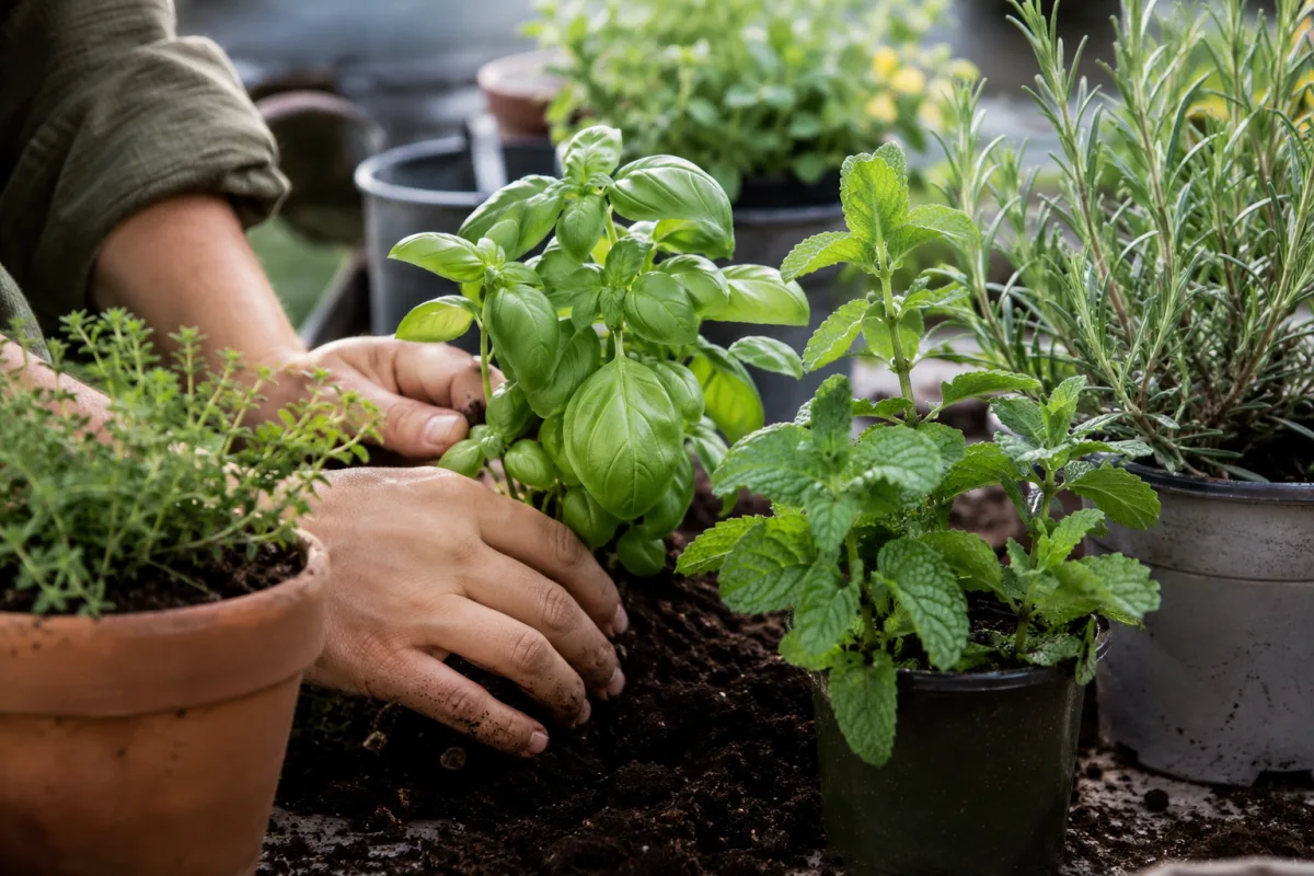 Garden sensory grounding