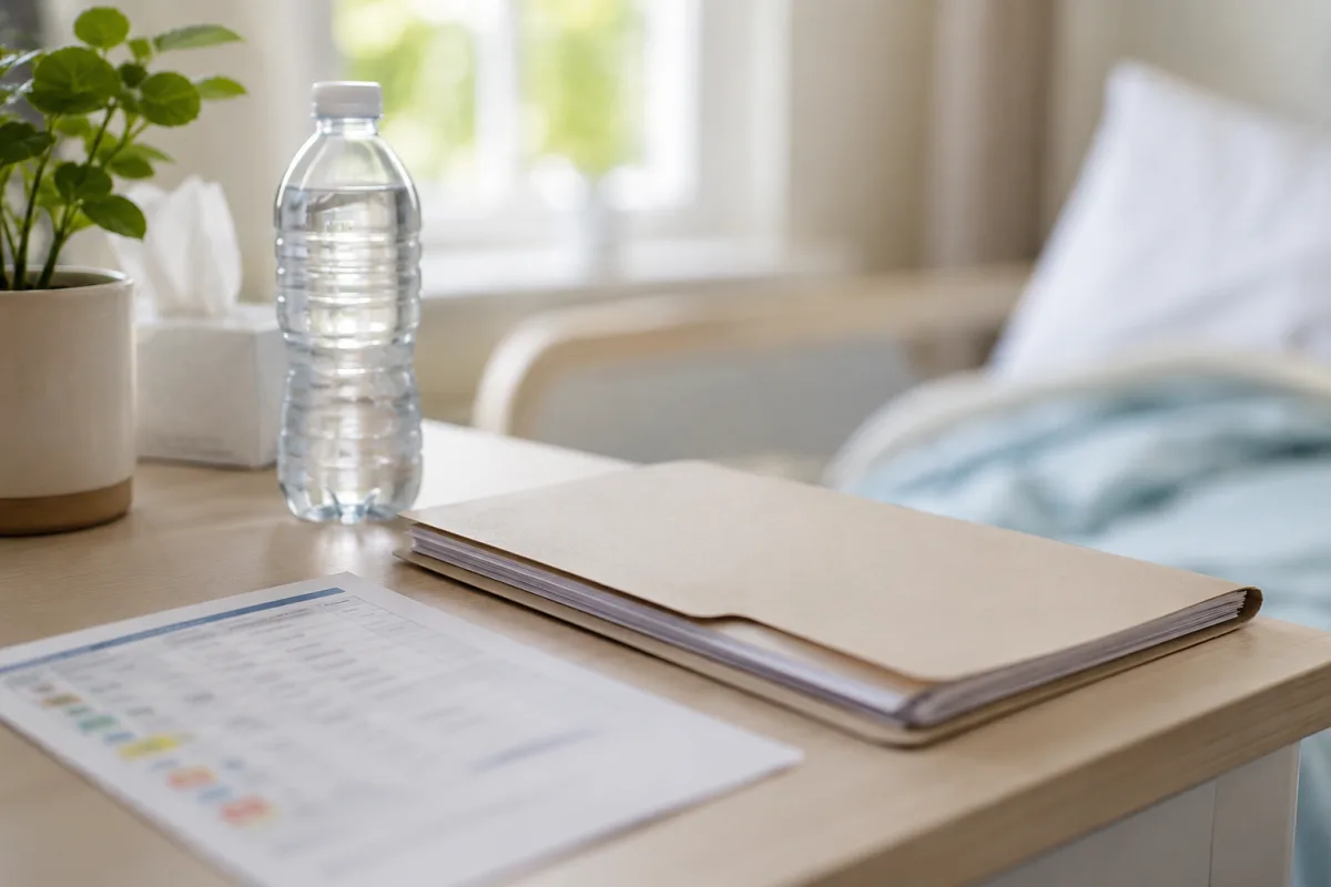 Postpartum discharge recovery plan