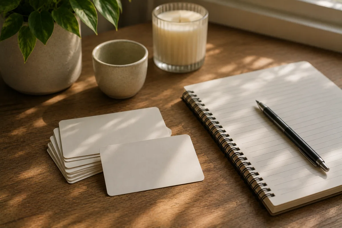 positive journal prompt cards