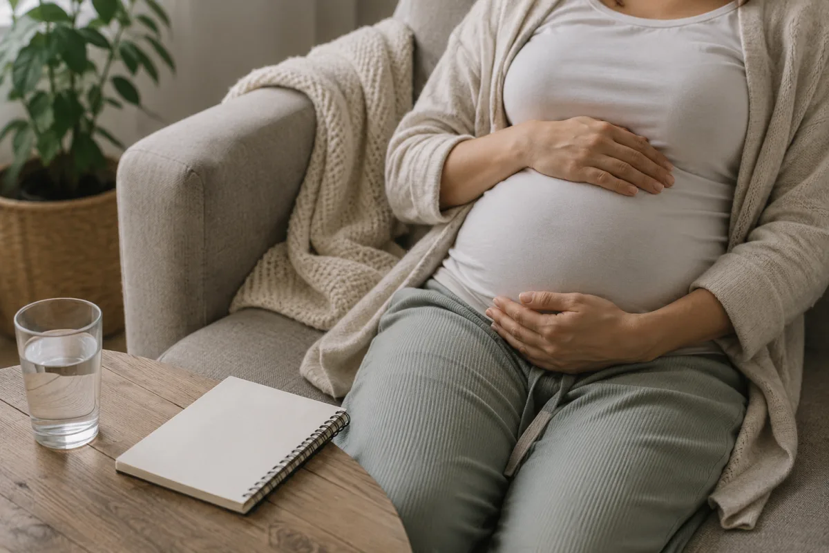Third trimester fetal movement tracking