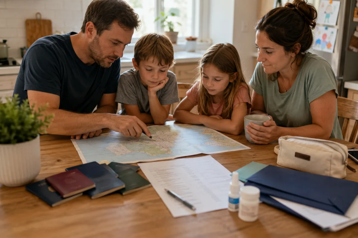 family travel medical plan