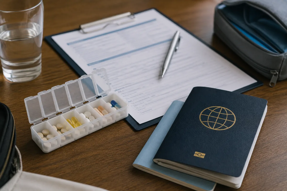 Canadian traveler health declaration