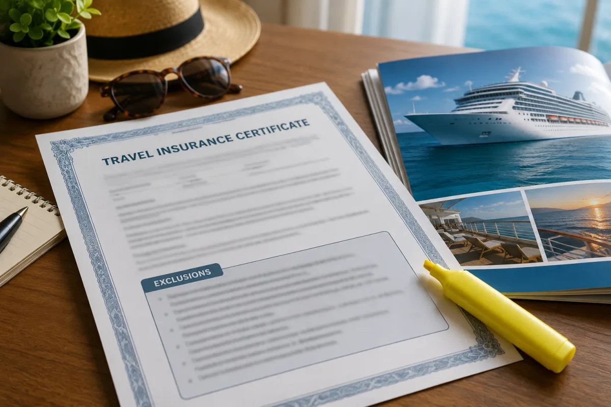 Travel insurance exclusions