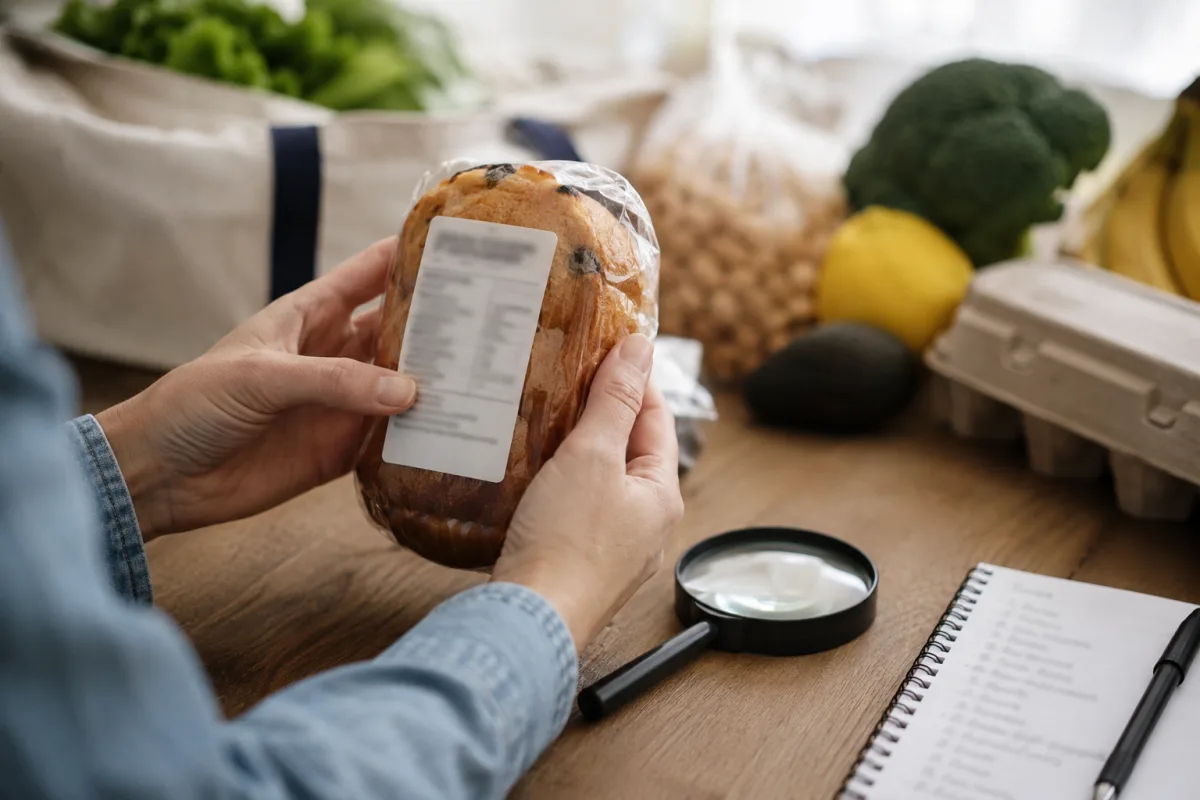 Ingredient label check for partially hydrogenated oils