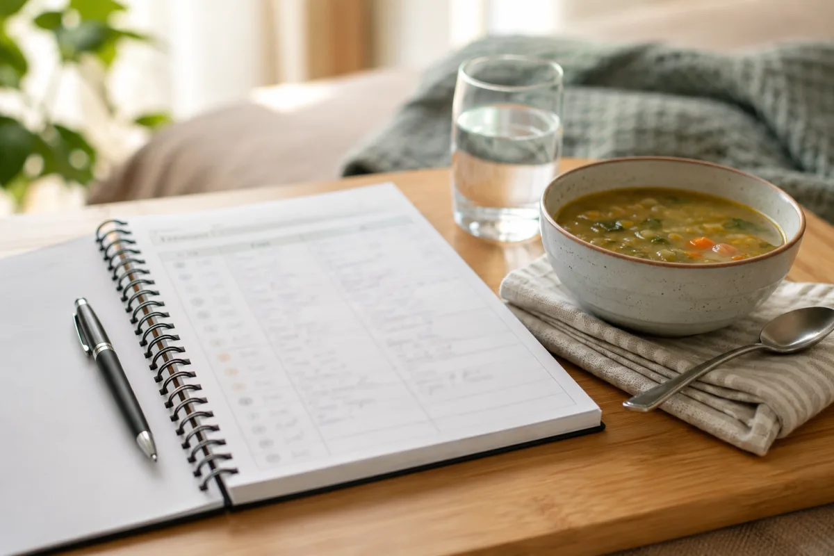 Cancer nutrition food journal