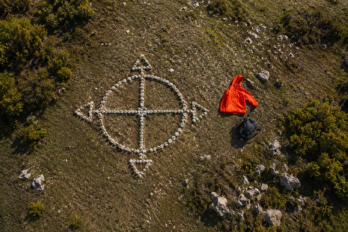 ground marker for rescue