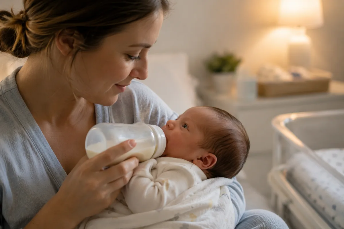 feeding and newborn attachment