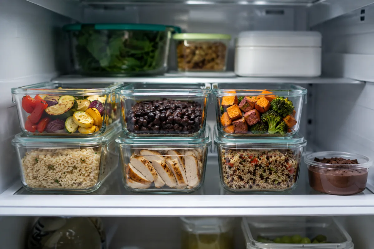 Planned balanced leftovers in containers