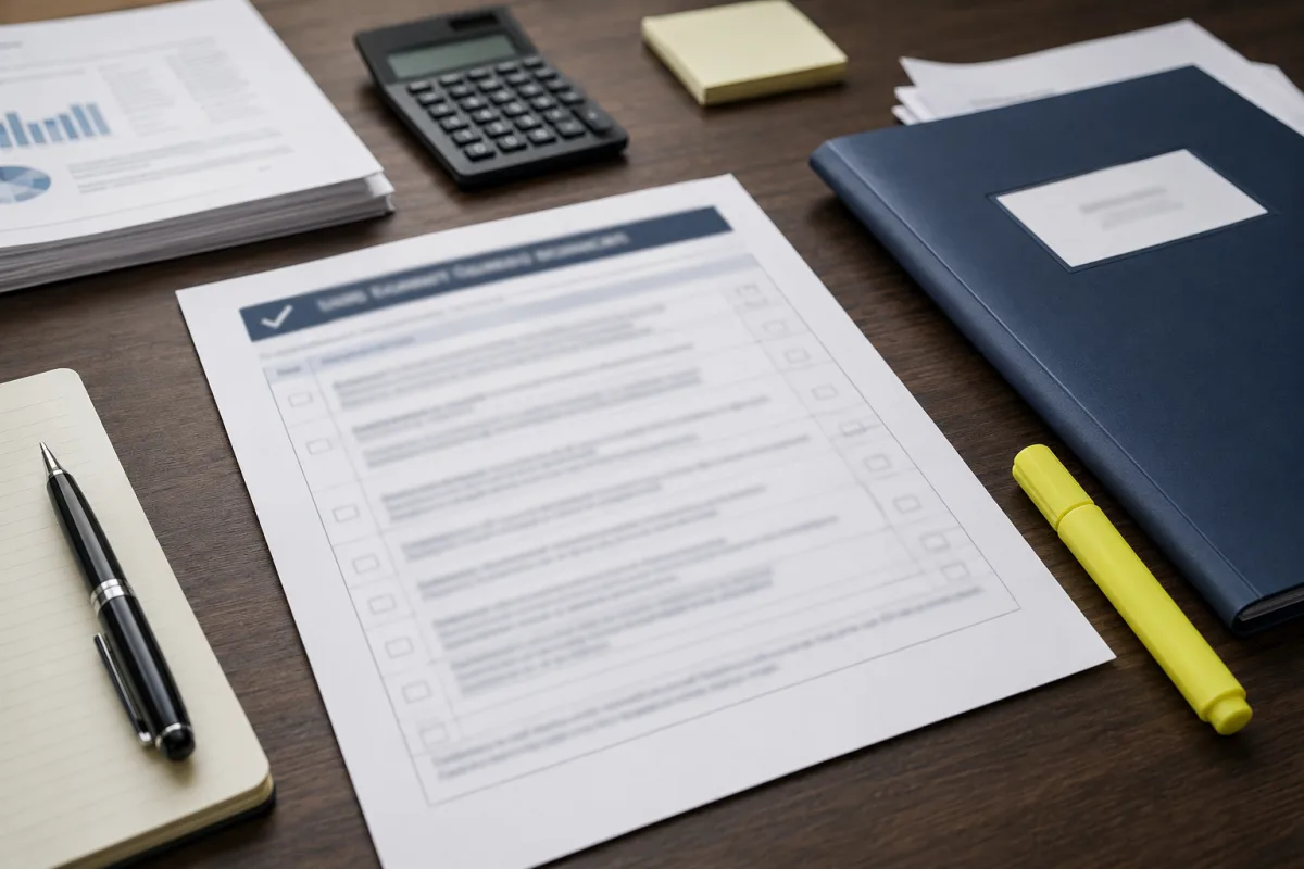 CMO investor questions checklist