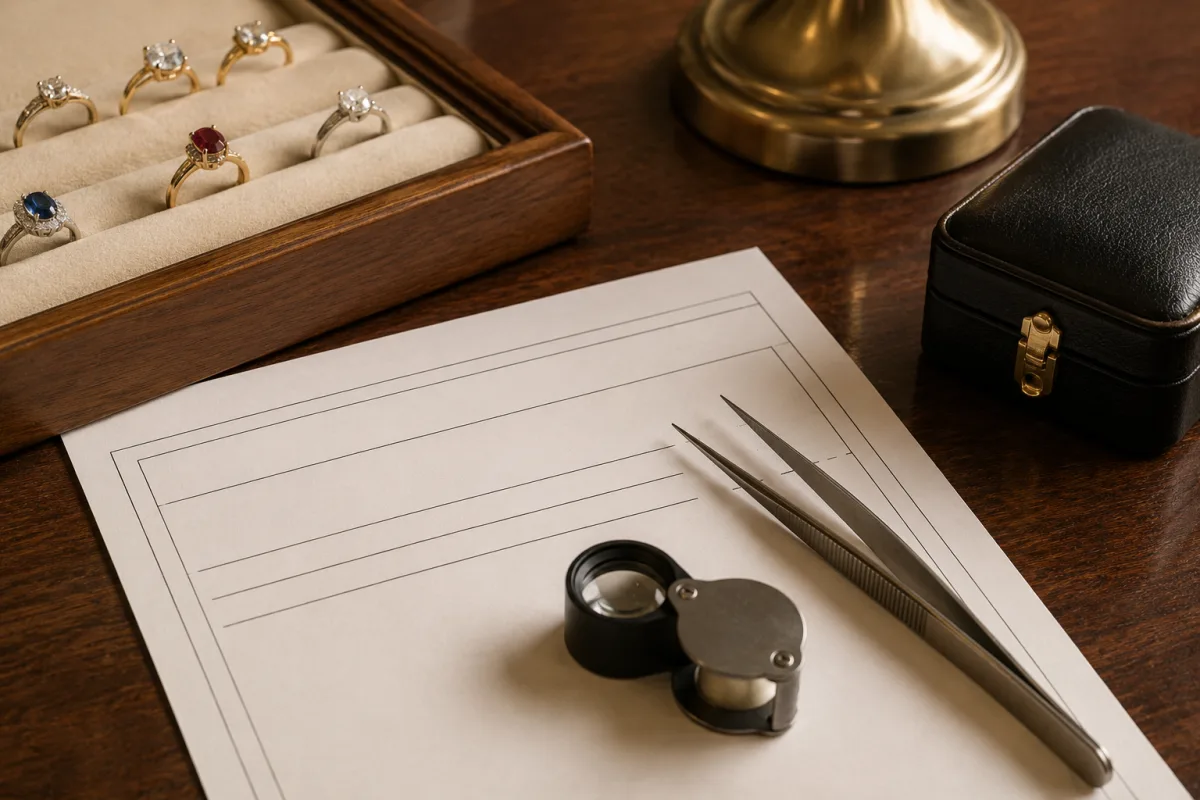 Independent diamond appraisal appointment