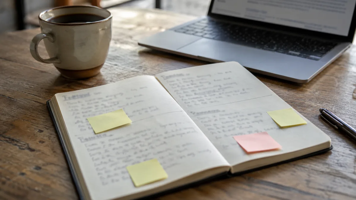 Workplace conflict notes under four headings