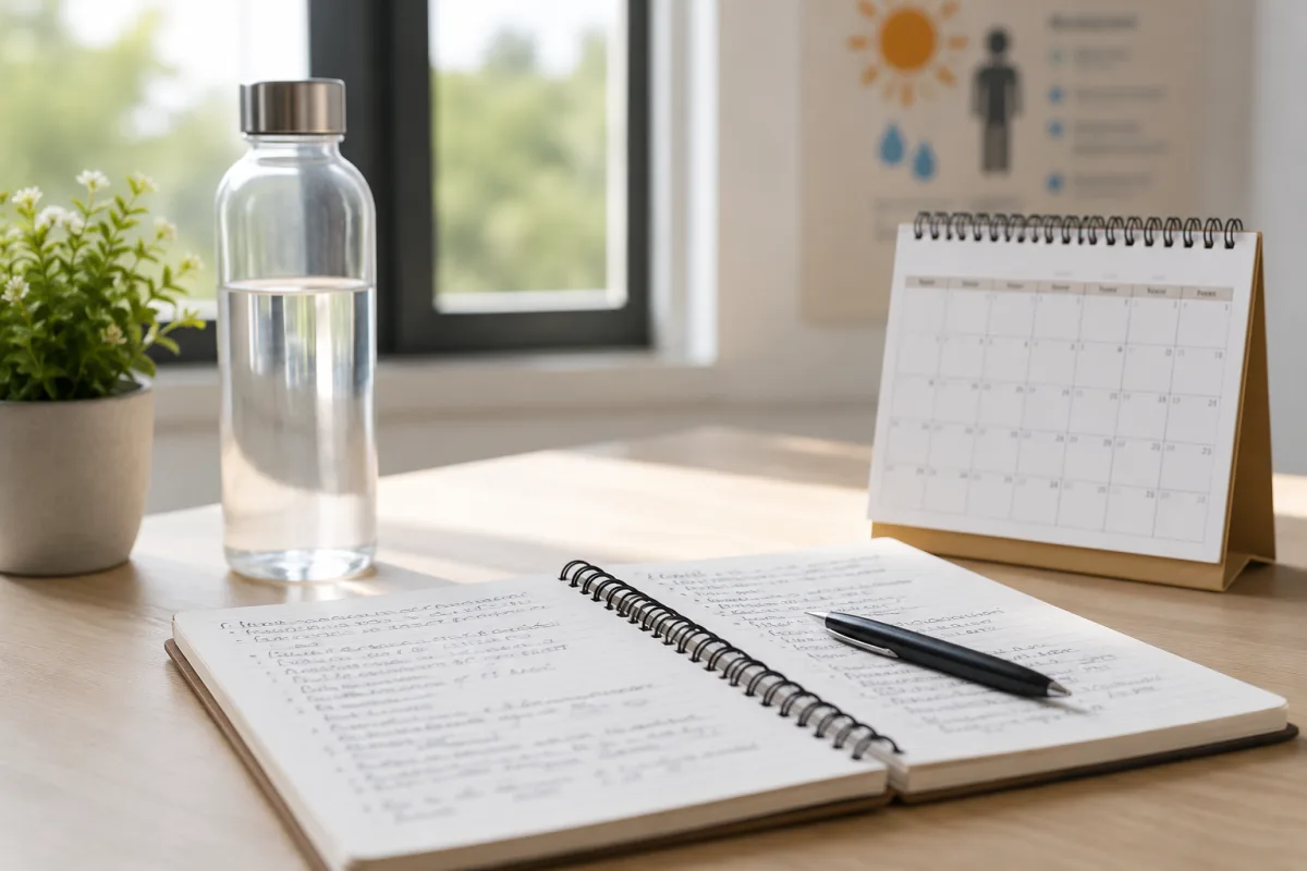 Heat exposure and fertility notes