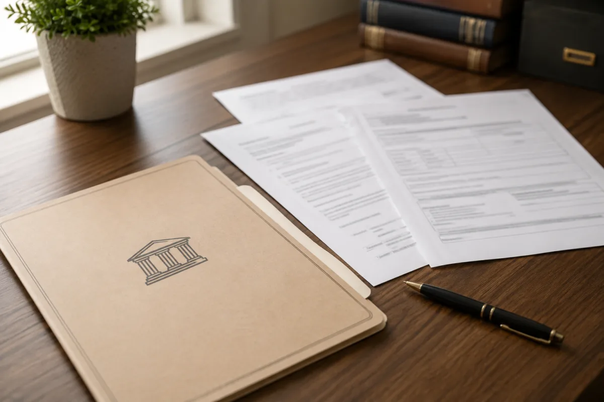 executor court paperwork
