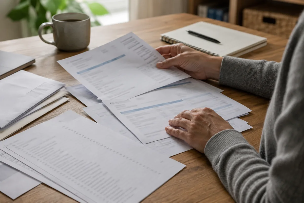 executor organizing estate records