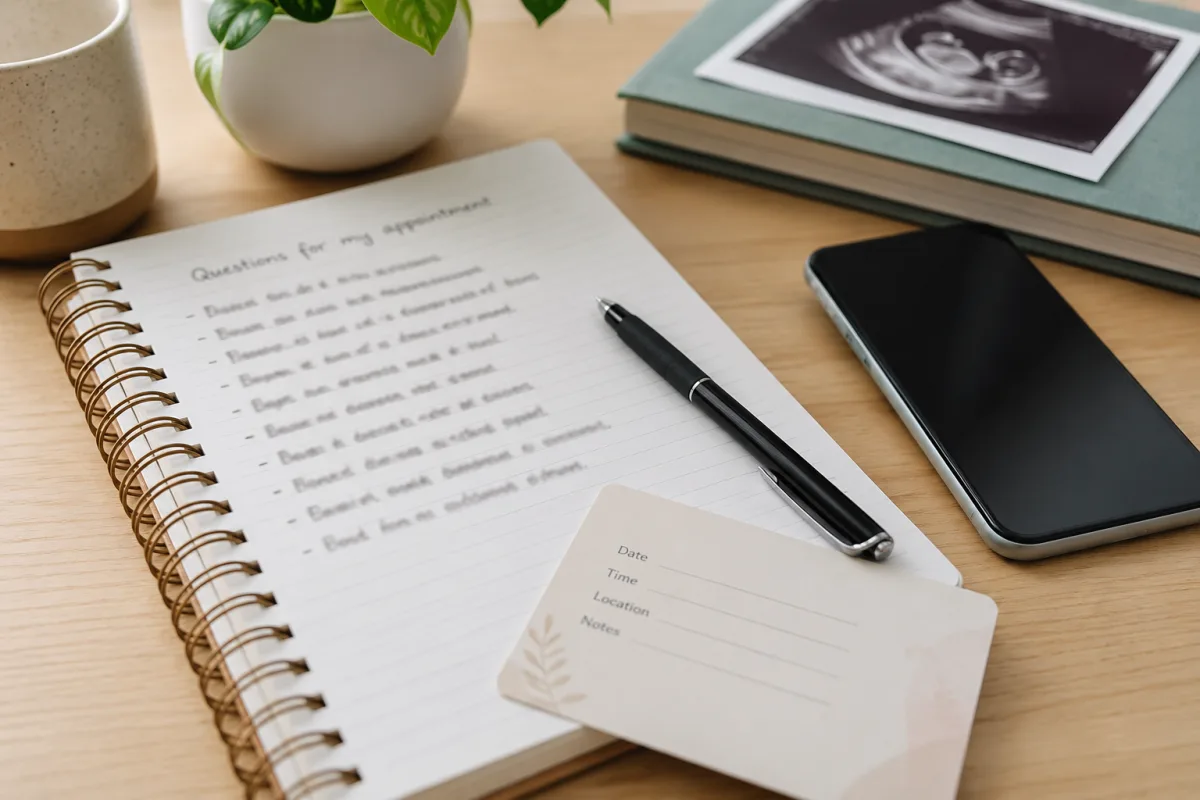 Questions for low amniotic fluid appointment
