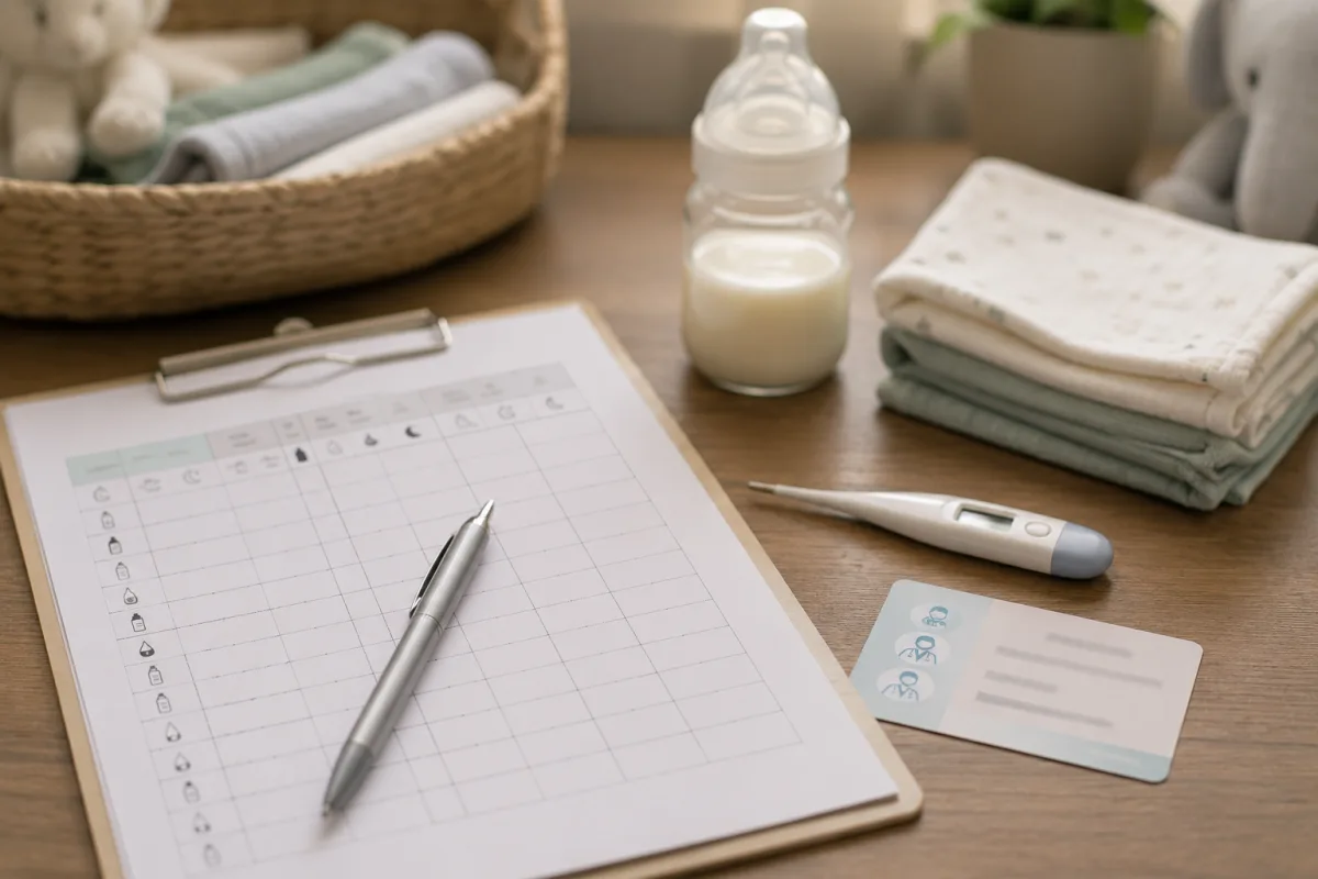 newborn feeding warning notes