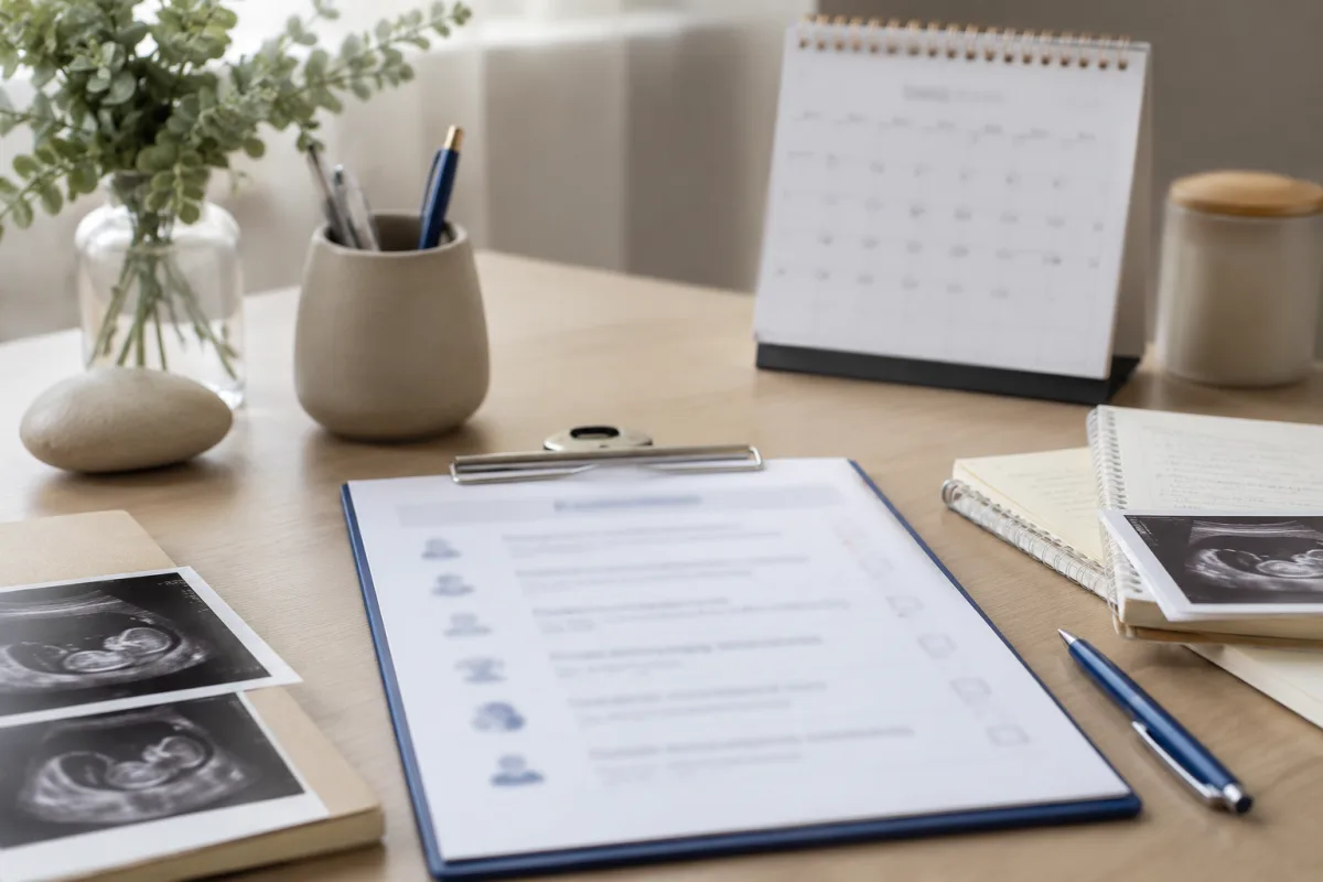 Fetal growth ultrasound planning