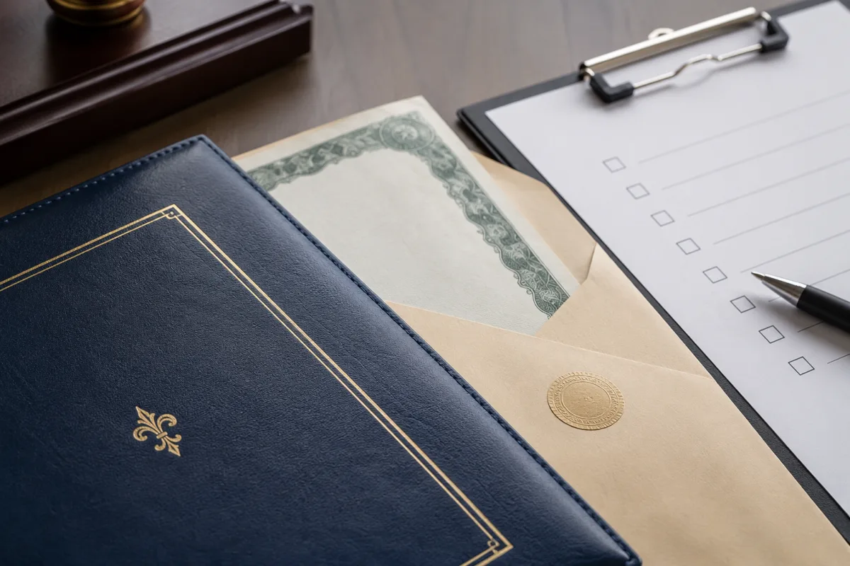 will and probate paperwork