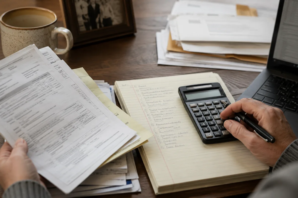 estate debt and probate notice records