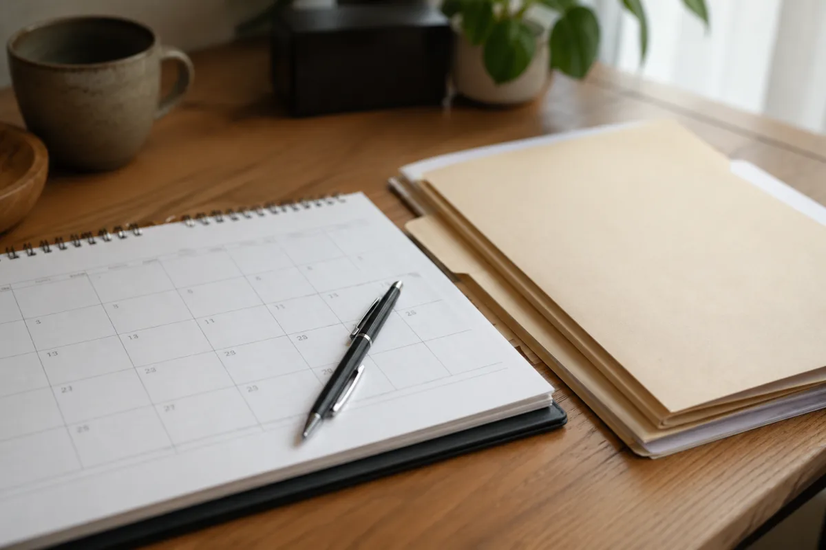 Michigan probate notice calendar