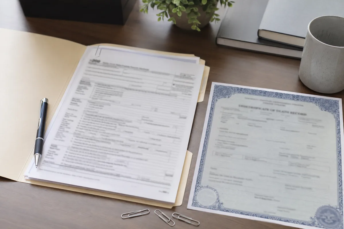 Tax file after death