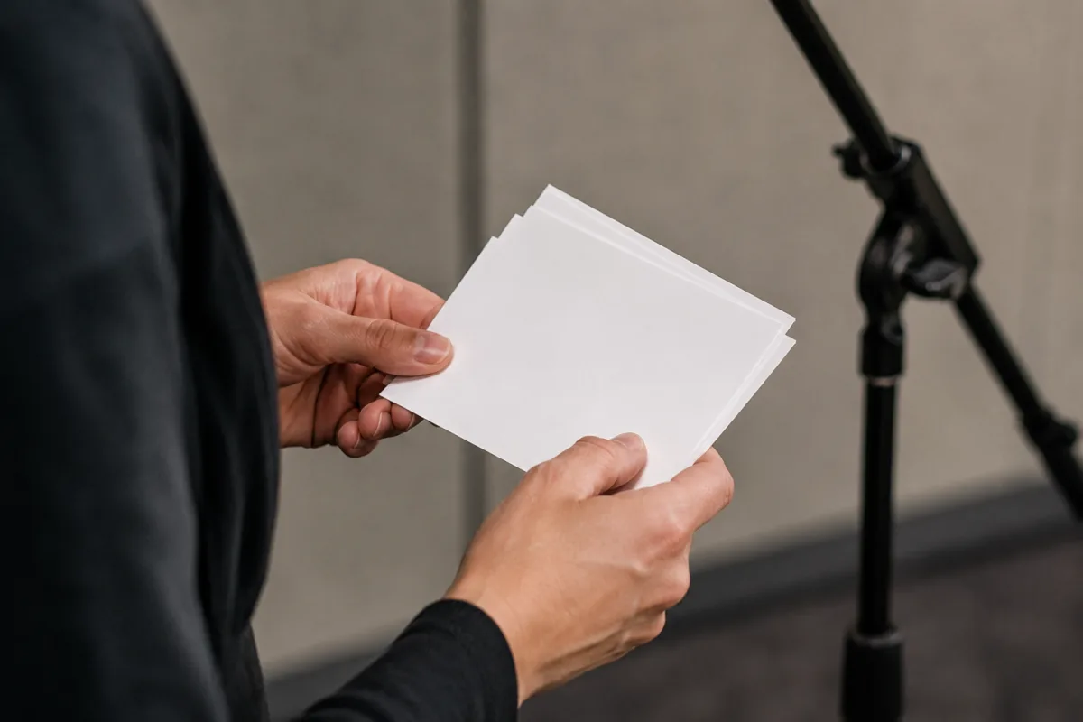 Stage fright physical symptoms