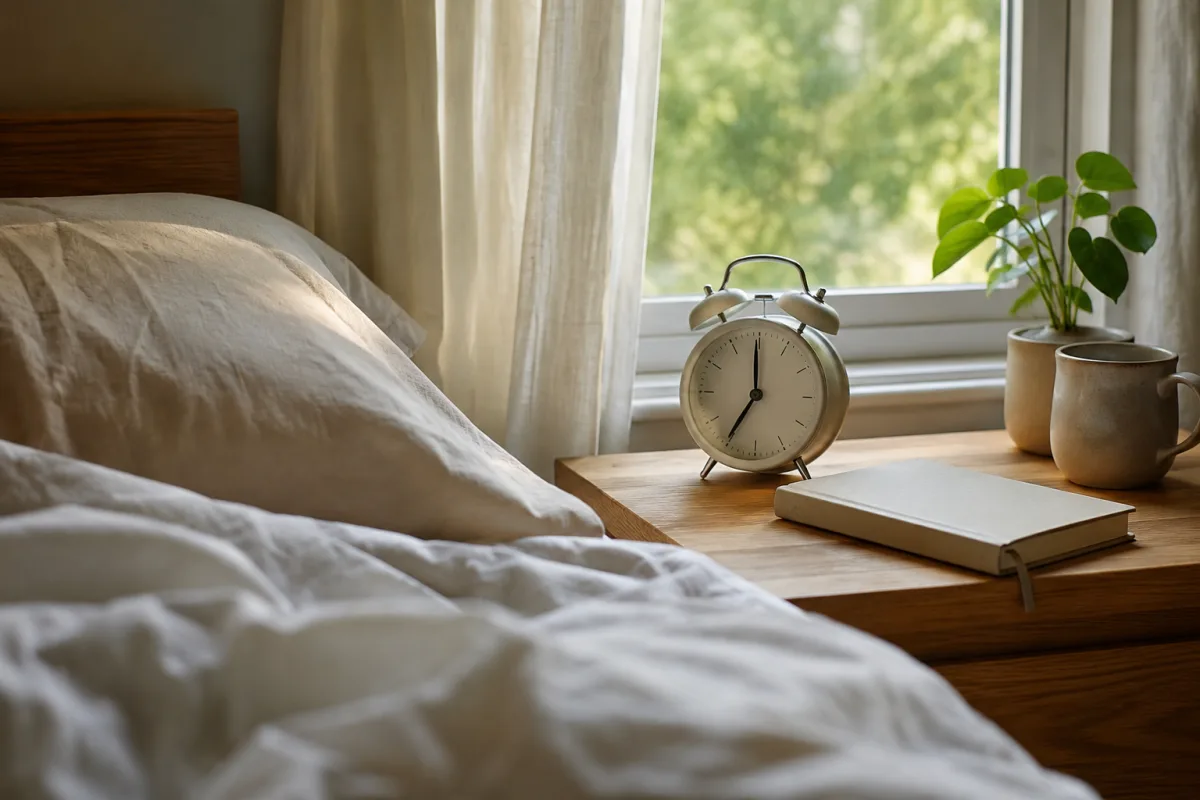 morning light sleep routine