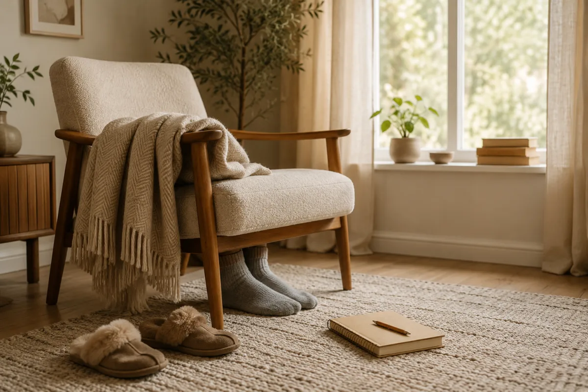 Grounding exercise setup