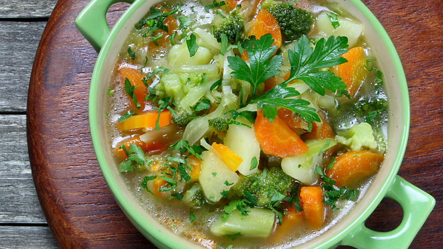 vegetable soups more hearty