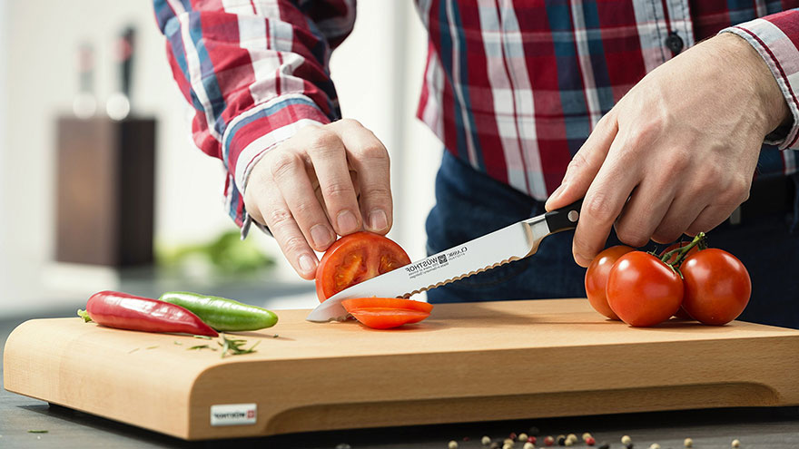 Caring for Kitchen Knives Using Them Safely